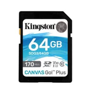 Kingston CANVAS GO PLUS SD 64G 記憶卡