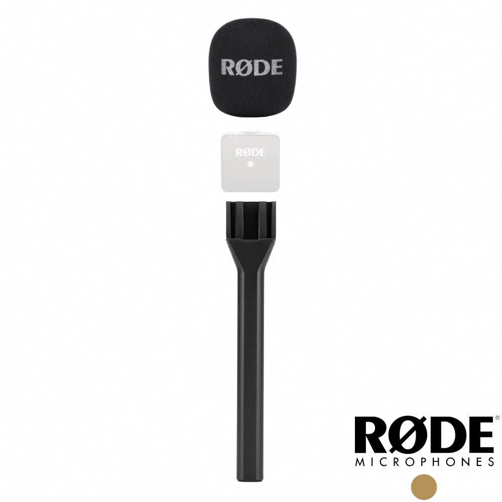 RODE INTERVIEW GO 手持麥克風轉接器採訪套件Wireless GO 專用配件(不