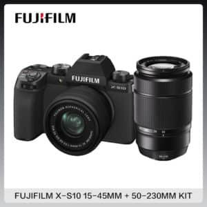 FUJIFILM 富士 X-S10 + 15-45MM + 50-230MM KIT 雙變焦鏡組 4K 錄影 (公司貨) XS10