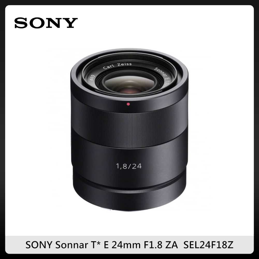【預購】SONY Sonnar T* E 24mm F1.8 ZA (公司貨) SEL24F18Z