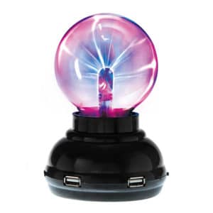 賽先生科學工廠｜Plasma 電漿球/靜電球(USB hub功能)