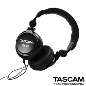 TASCAM TH-02 耳罩式 監聽耳機 錄音 直播 Podcast (公司貨) TH02