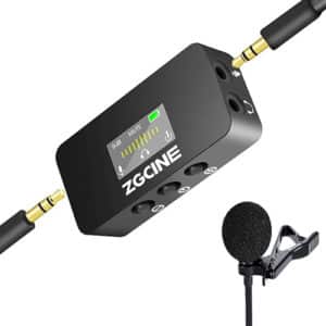 Zgcine LM1 可監聽領夾麥克風 手機 相機 收音 有線小蜜蜂 (ATYZ101)