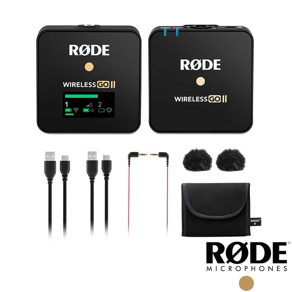 RODE Wireless GO II Single 一對一微型無線麥克風直播錄音收音公司貨