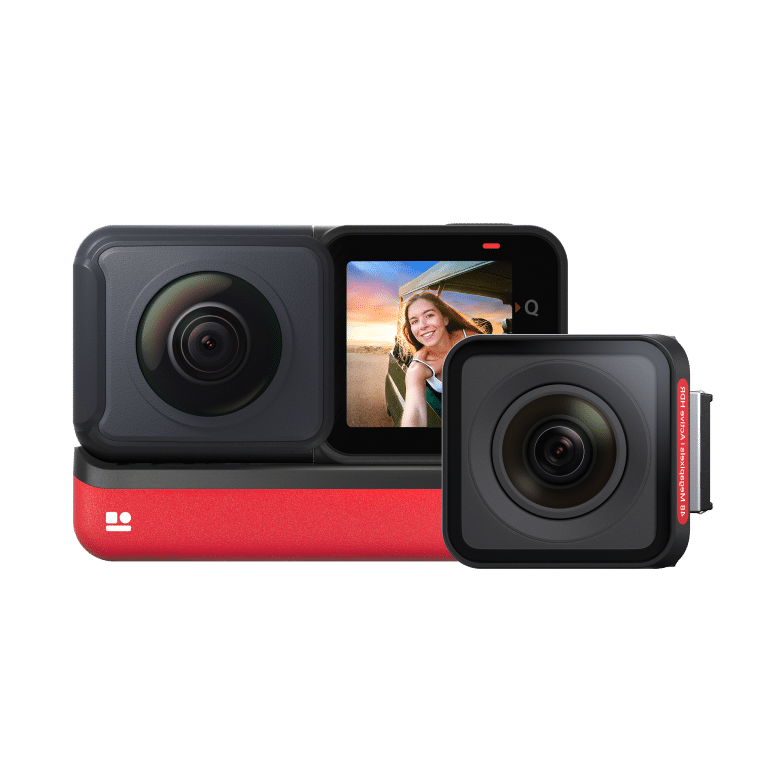 Insta360 ONE RS 雙鏡頭套裝組全景4K 廣角鏡頭運動攝影機相機(東城公司