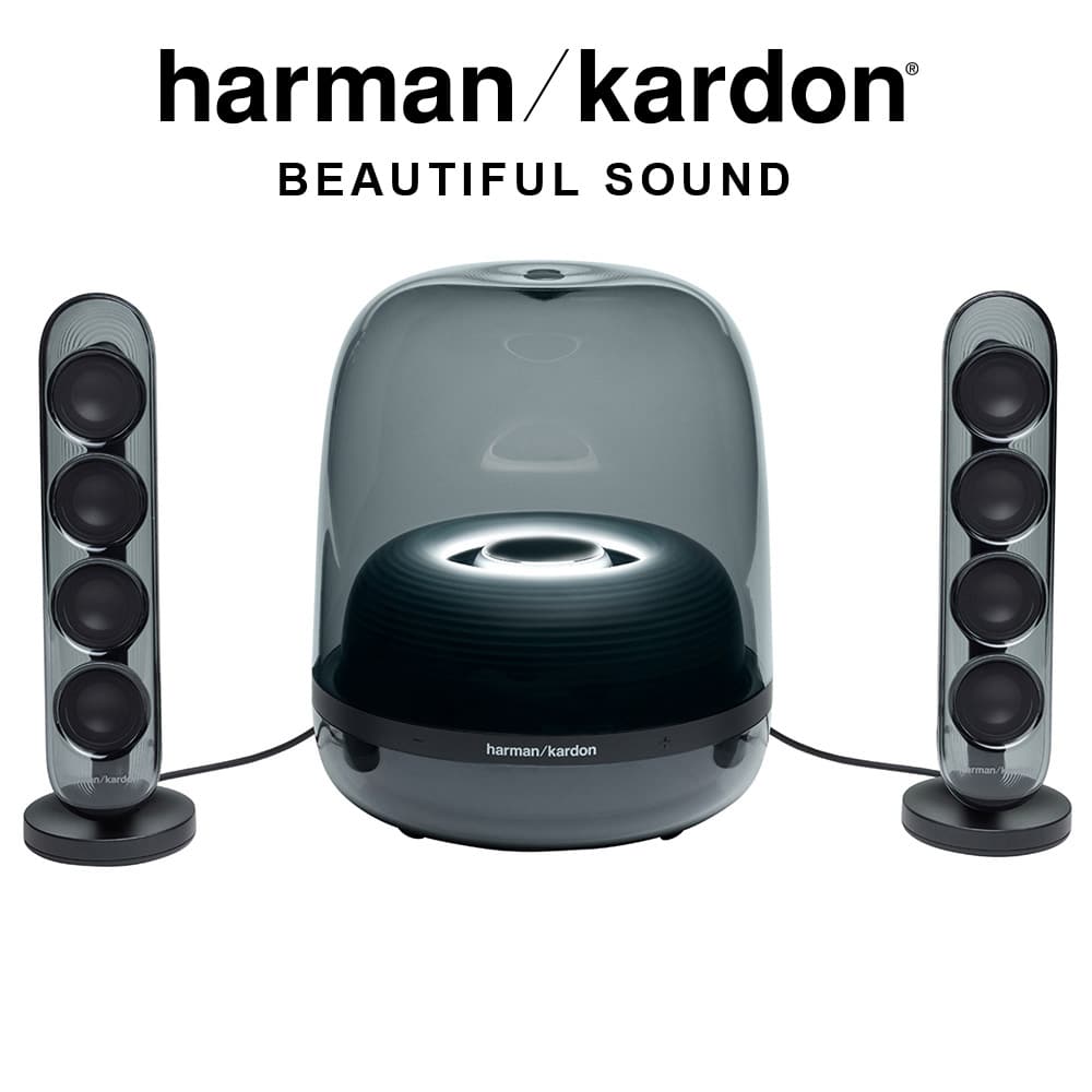Harman Kardon SoundSticks 4 藍牙2.1聲道水母喇叭(黑) | 法雅客網路商店