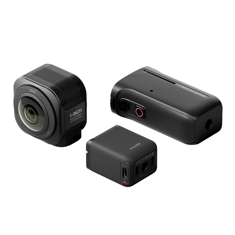 Insta360 ONE RS 一英吋全景鏡頭升級套裝組6K 廣角鏡頭運動攝影機