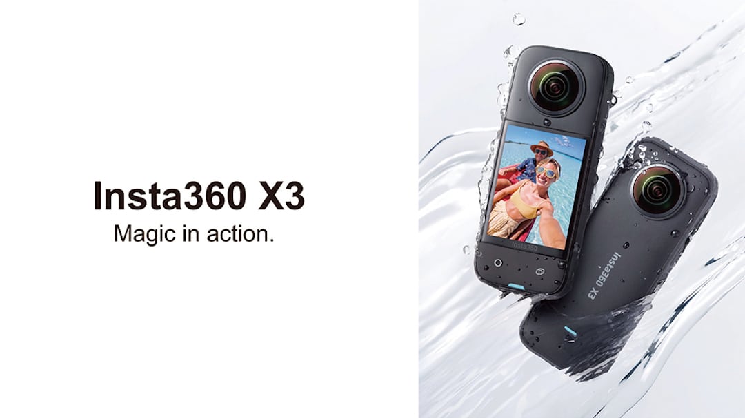 Insta360 X3 標準套裝360度全景攝影機運動相機運動攝影機(東城公司貨